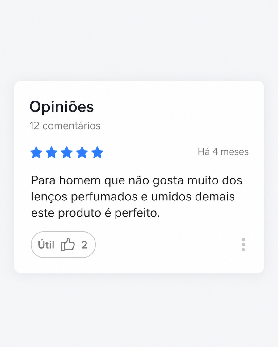 Imagem de avaliação de cliente