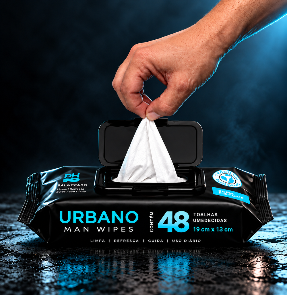 Embalagem Urbano Wipes