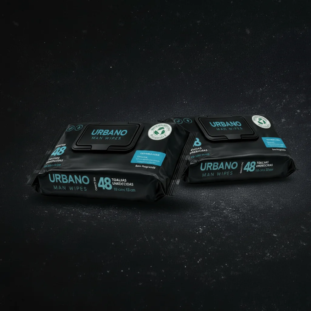 Pacote de lenços umedecidos Urbano Wipes - COMBO
